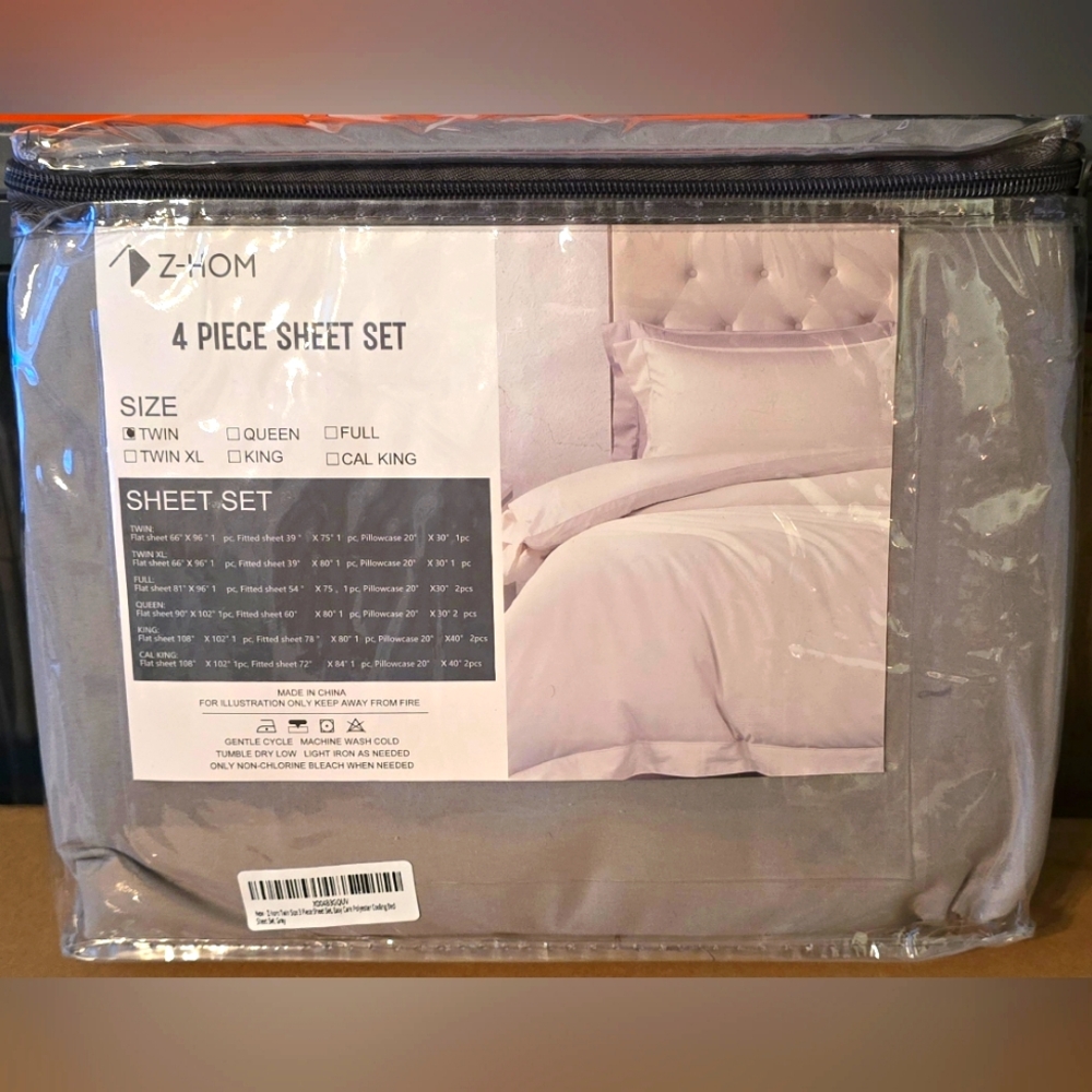 [NWT] 3 Piece Twin Cooling Sheet Set.